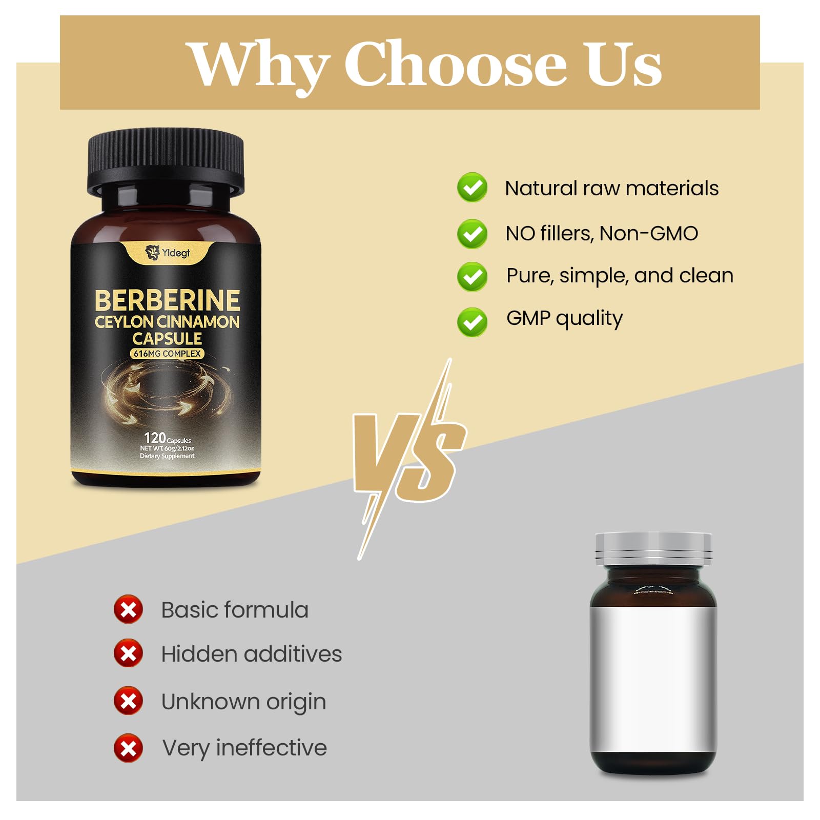 Yldegt vegan capsules in plant-based formula