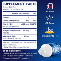 YLVARIN THORIA Methylene Blue Drops on desk setup illustrate a focused study moment