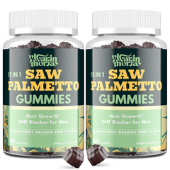 YLVARIN THORIA Saw Palmetto Gummies bottle for daily men's wellness