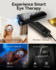 YNTU portable eye massager design fits into daily routine