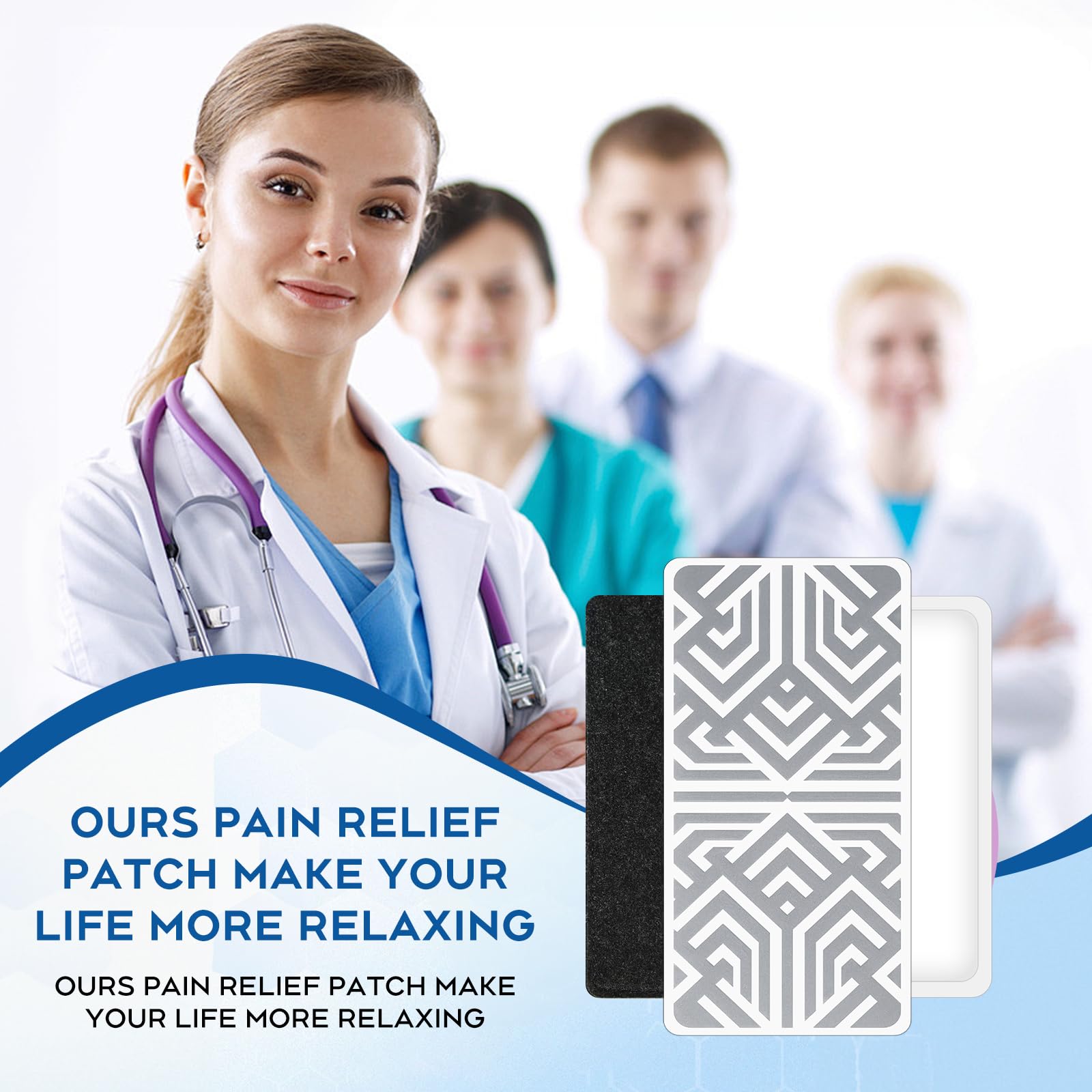 YOAPA patch adhesive strips for secure, comfortable wear