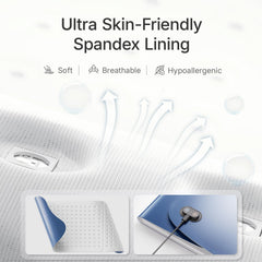 YOEYOU ergonomic design fits across multiple body areas.