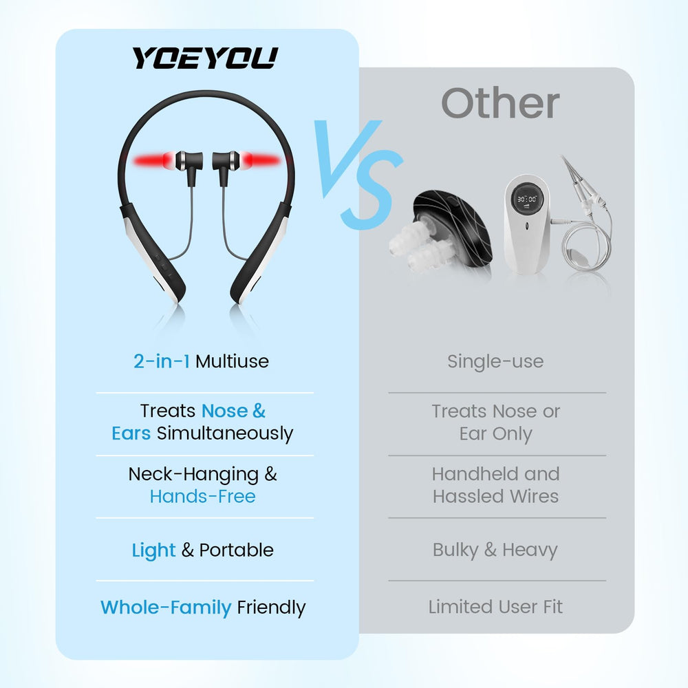 YOEYOU washable silicone tips for easy cleaning and family use.