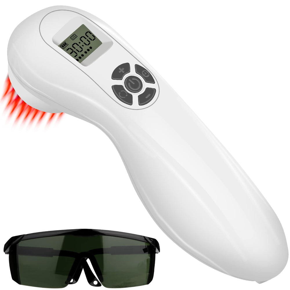Yofalo portable handheld laser device front view for at-home convenience