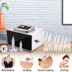 Yofuly kit includes 24 cups and three gua sha handles for flexibility