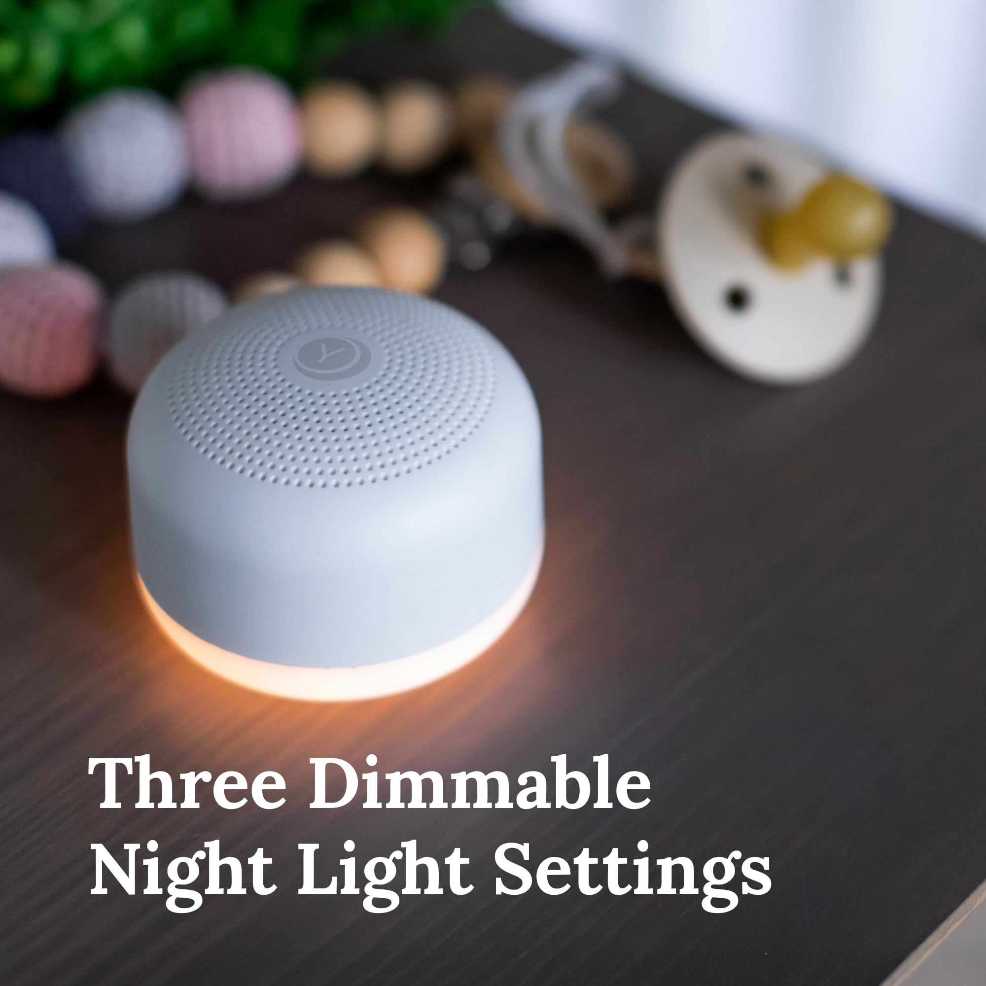 YOGASLEEP Travel Mini 6 sounds panel and selection options