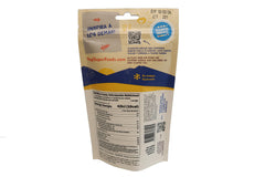 Scoop of Yogi Super Foods blue spirulina powder for color and protein boost.