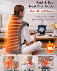 Yokimisu weighted edges stay in place for steady warmth during use.