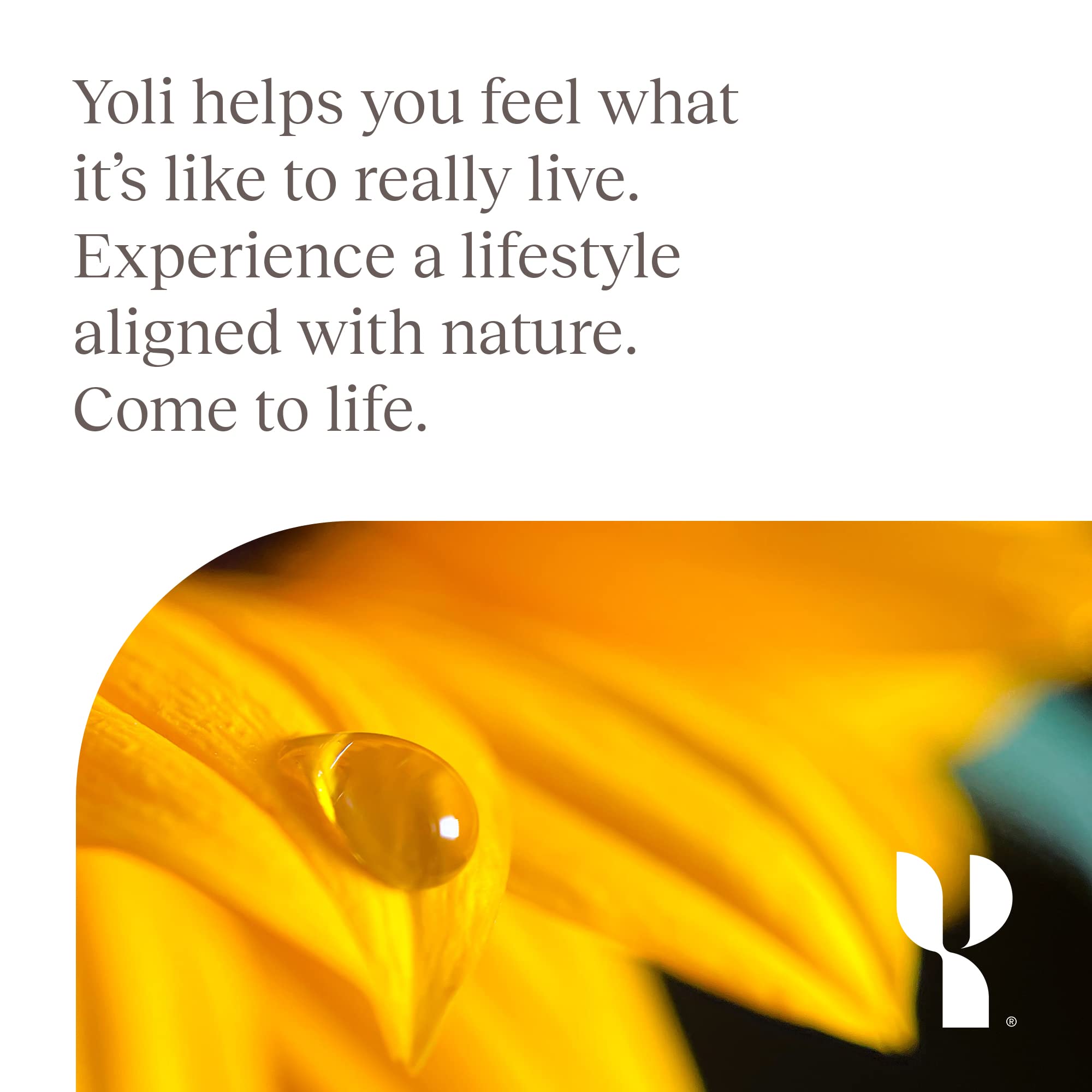 Packaging of Yoli Resolve box reflects wholesome, nature-forward approach