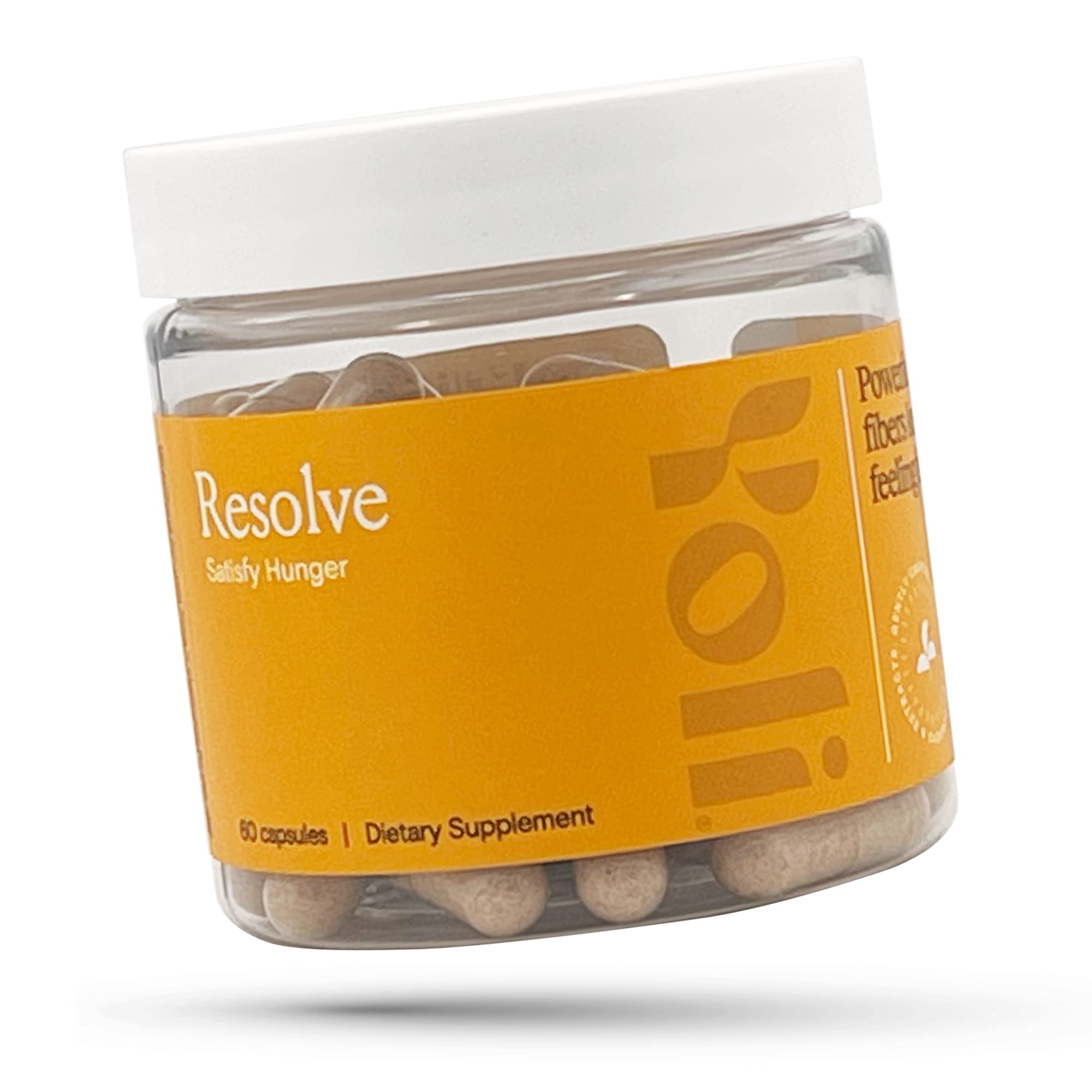 Yoli Resolve PhytoFiber bottle on shelf highlighting plant-based weight management options