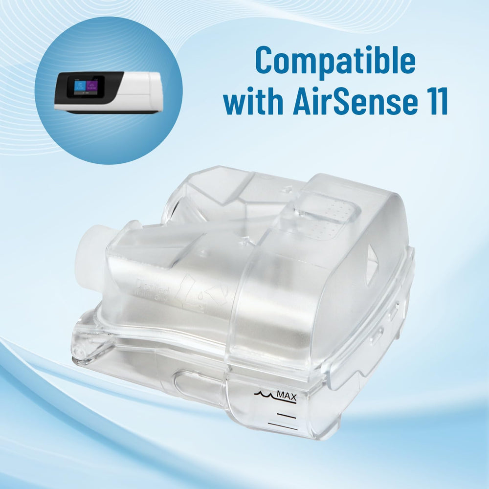 YONCOZY stainless steel body for durable CPAP water chamber.
