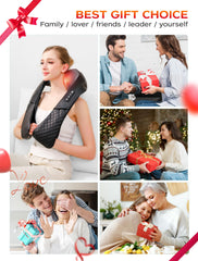 YoooJOY ergonomic U-shape design securely fits around neck and shoulders