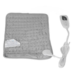 Yosoo heating pad soft, machine-washable fabric stays cozy