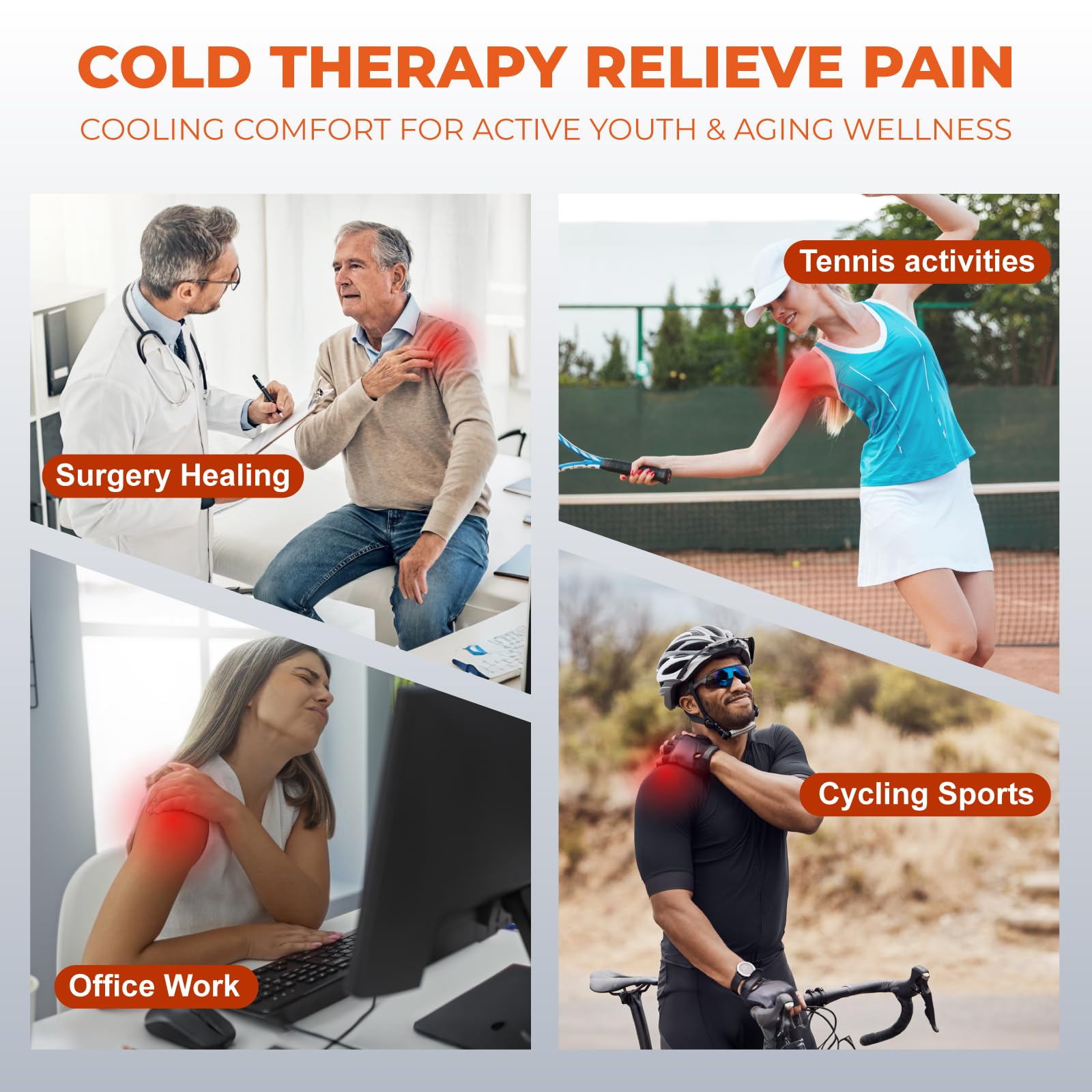YOUKADA professional recovery design used by therapists and athletes.