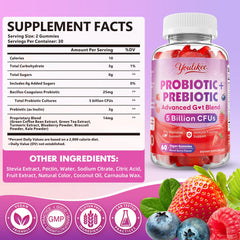 Youlikee gummies close-up highlights berry flavor and convenient daily chew