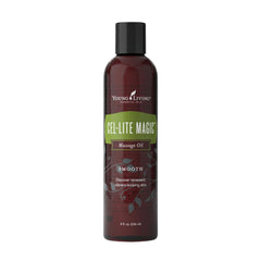 Young Living Cel-Lite Magic Massage Oil 8oz bottle for calming massages
