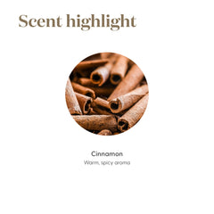 Young Living Cinnamon Bark oil enhances cozy evenings by the fireplace.