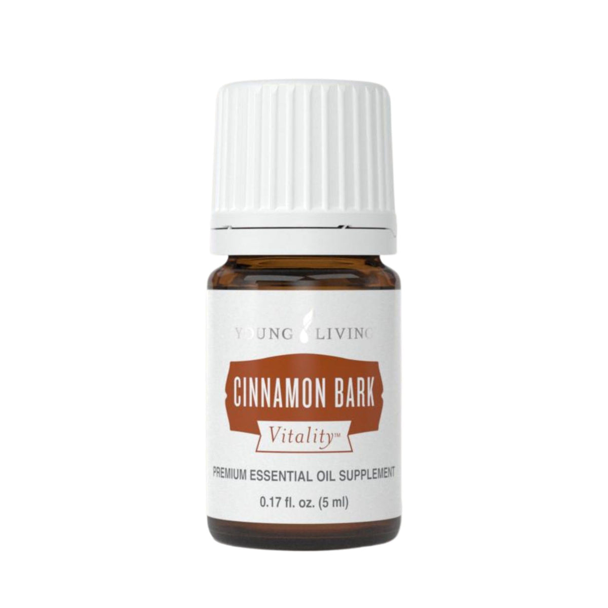 Young Living Cinnamon Bark Vitality bottle ready to flavor warm dishes.