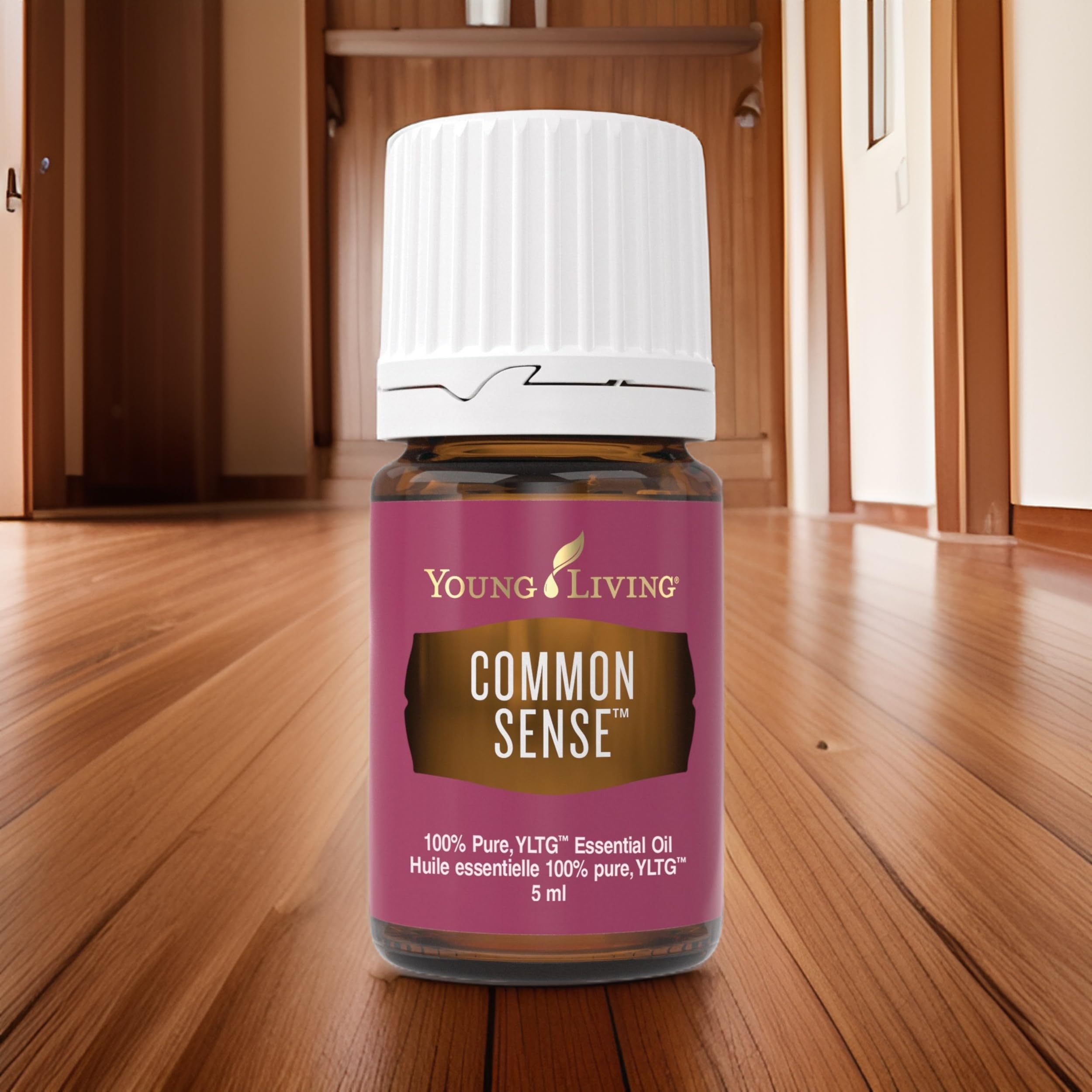 Young Living Common Sense 5 ml bottle for all-season use in diffusers