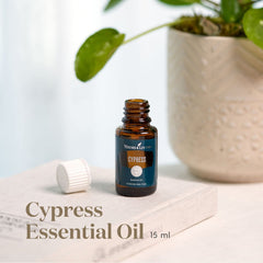Diffuser-ready Cypress oil creates a calming, uplifting ambiance.