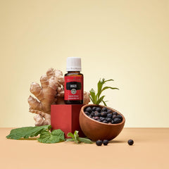 DiGize bottle with soft lighting suggesting a soothing aroma for routine use.