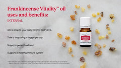Young Living Frankincense Vitality topical use – versatile for skin care routines.