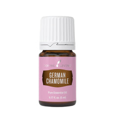 Young Living German Chamomile 5ml bottle with calming aroma for relaxation