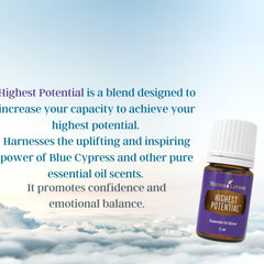 Droplets of Highest Potential oil ready for diffuser use, aromatic session