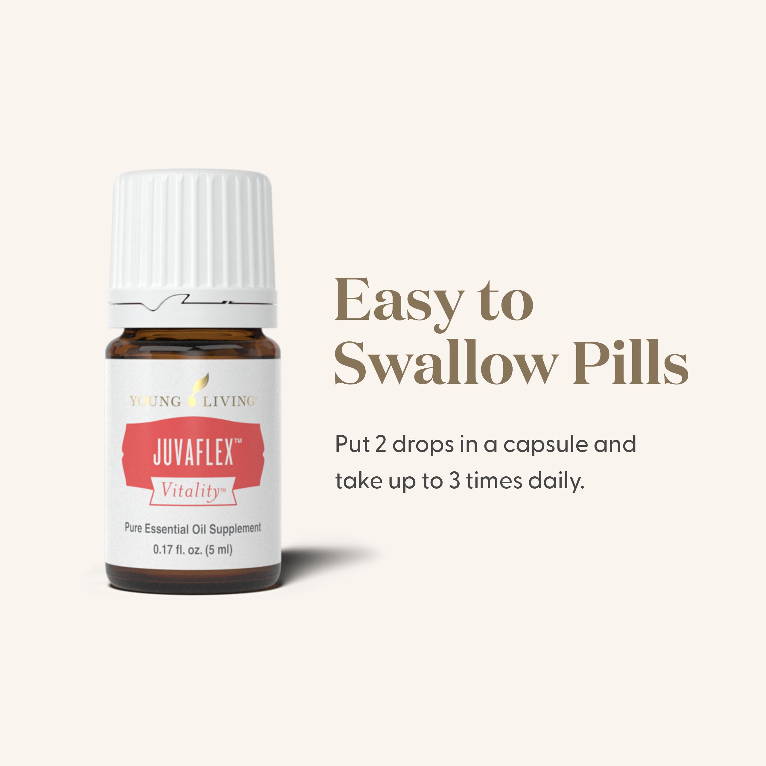 Young Living JuvaFlex Vitality packaging box signals gift-ready wellness