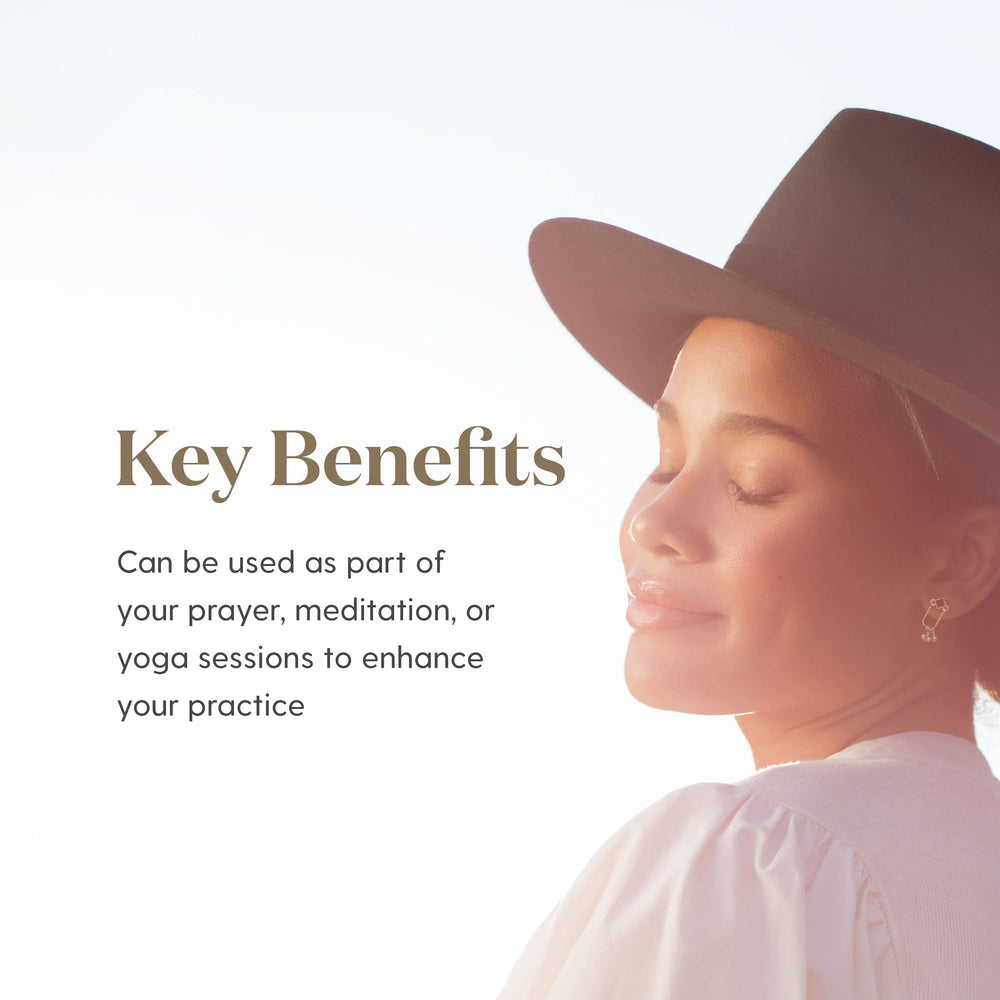 Young Living Sacred Frankincense 5ml bottle shows premium quality and purity for mindful rituals.