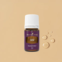 SARA bottle cap closed, ready for on-the-go mindfulness