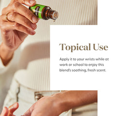 Young Living Stress Away pour for easy application after work