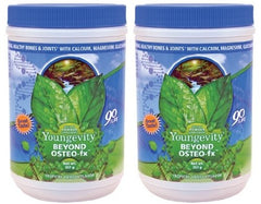 Youngevity Beyond Osteo FX tropical vanilla tub front for bone support.