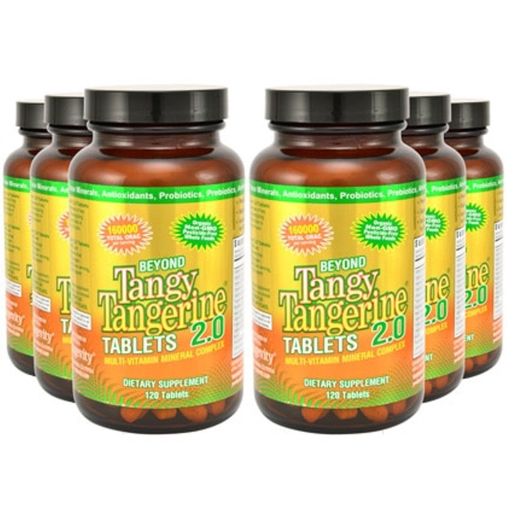 Youngevity Beyond Tangy Tangerine 2.0 bottle front view for daily vitality.