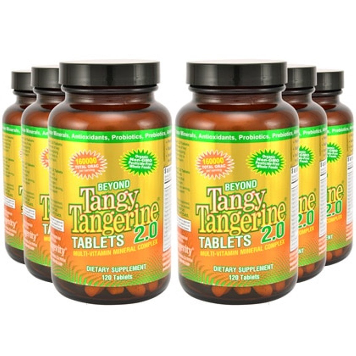 Youngevity Beyond Tangy Tangerine 2.0 bottle front view for daily vitality.