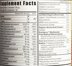 Peach and citrus visuals emphasize the refreshing Citrus Peach Fusion flavor of Youngevity 2.0.