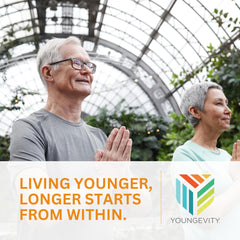 Youngevity Beyond Tangy Tangerine 2.0 in-use pouring into glass.