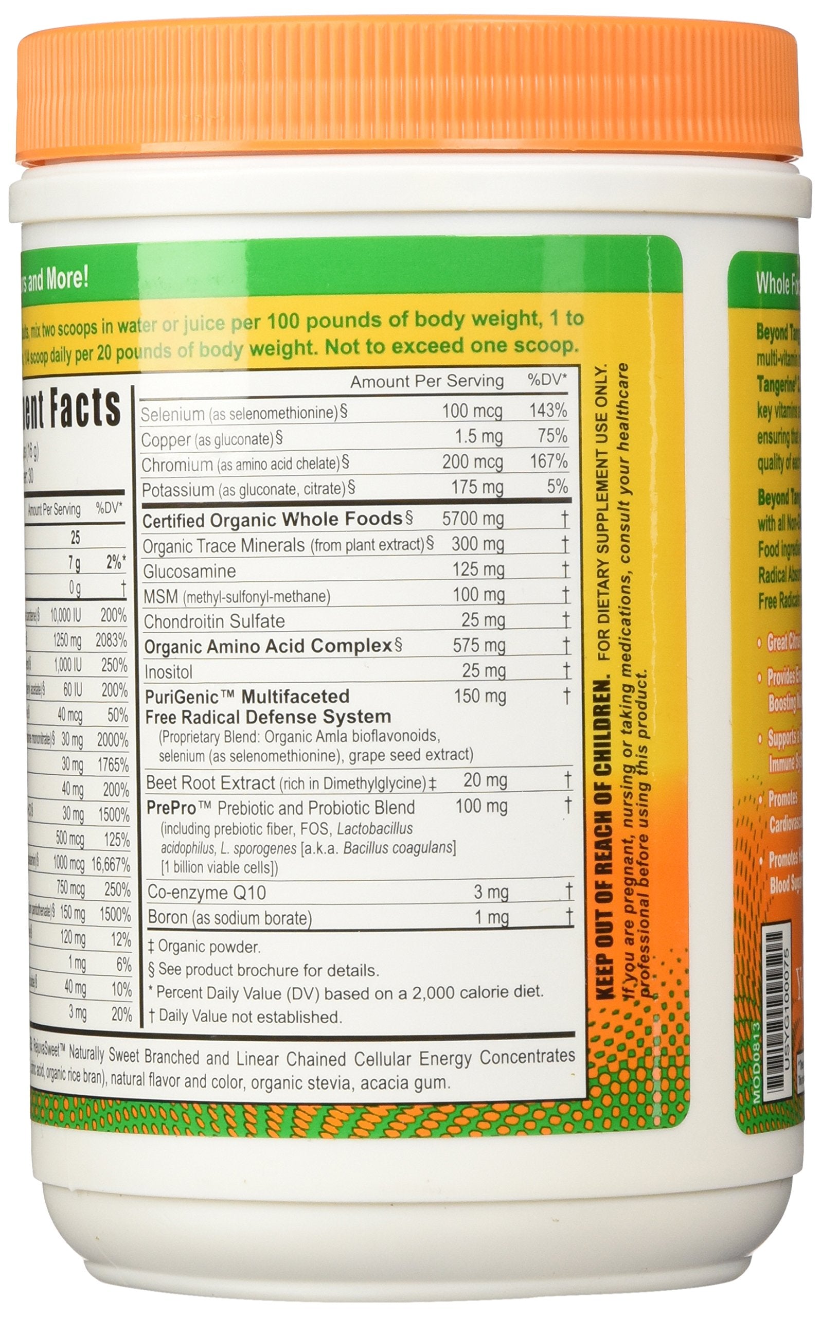 Pouring Youngevity powder into a glass shows easy daily preparation.