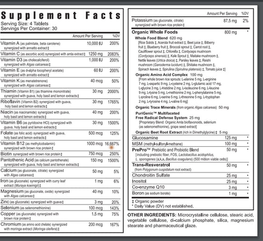 Youngevity Beyond Tangy Tangerine 2.0 tablets close-up highlighting natural formula.
