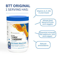 Youngevity Beyond Tangy Tangerine original scoop for serving