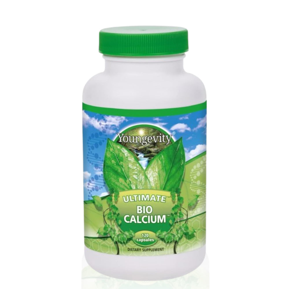 Youngevity Bio Calcium capsules close-up for bone support dosage