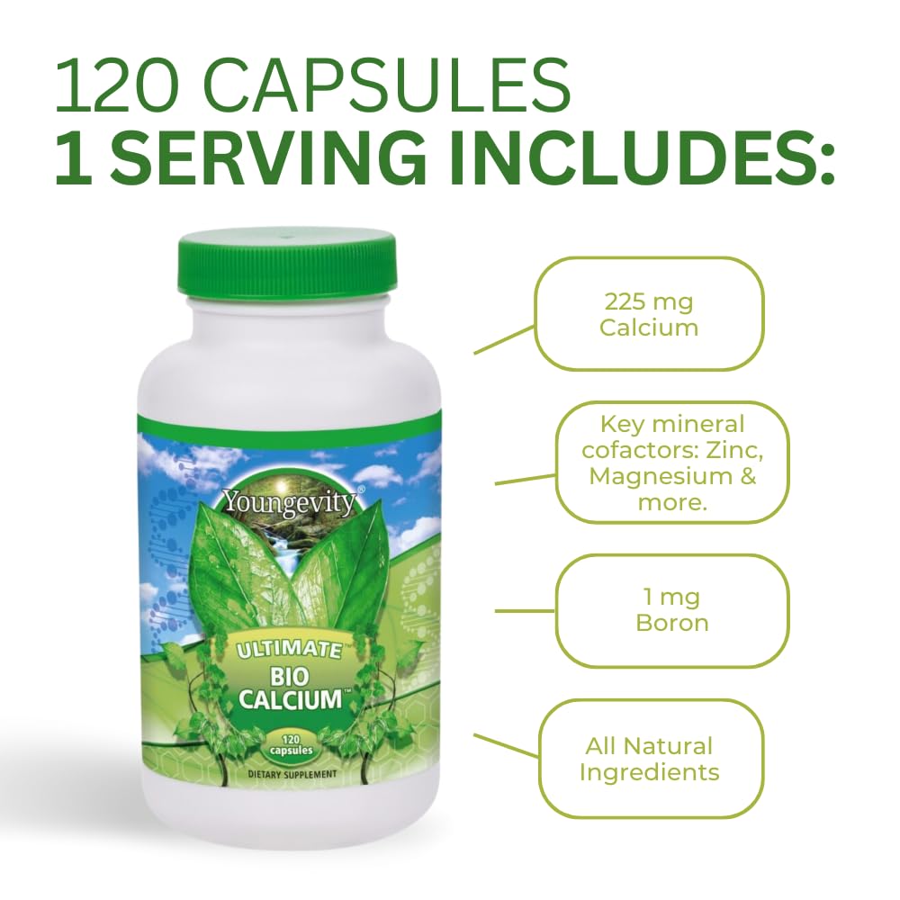 Youngevity Bio Calcium jar and scoop for daily use