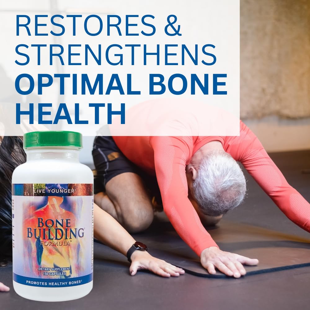 Youngevity Bone Building Formula horsetail herb capsule shows natural mineral support