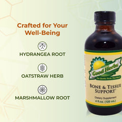Youngevity Bone and Tissue Support packaging box emphasizes natural origins and purity.