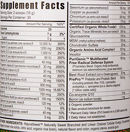 Youngevity BTT 2.0 organic seal confirms certified organic blend.