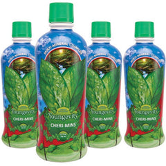Youngevity Cheri-Mins bottle pour for easy daily mineral supplementation.