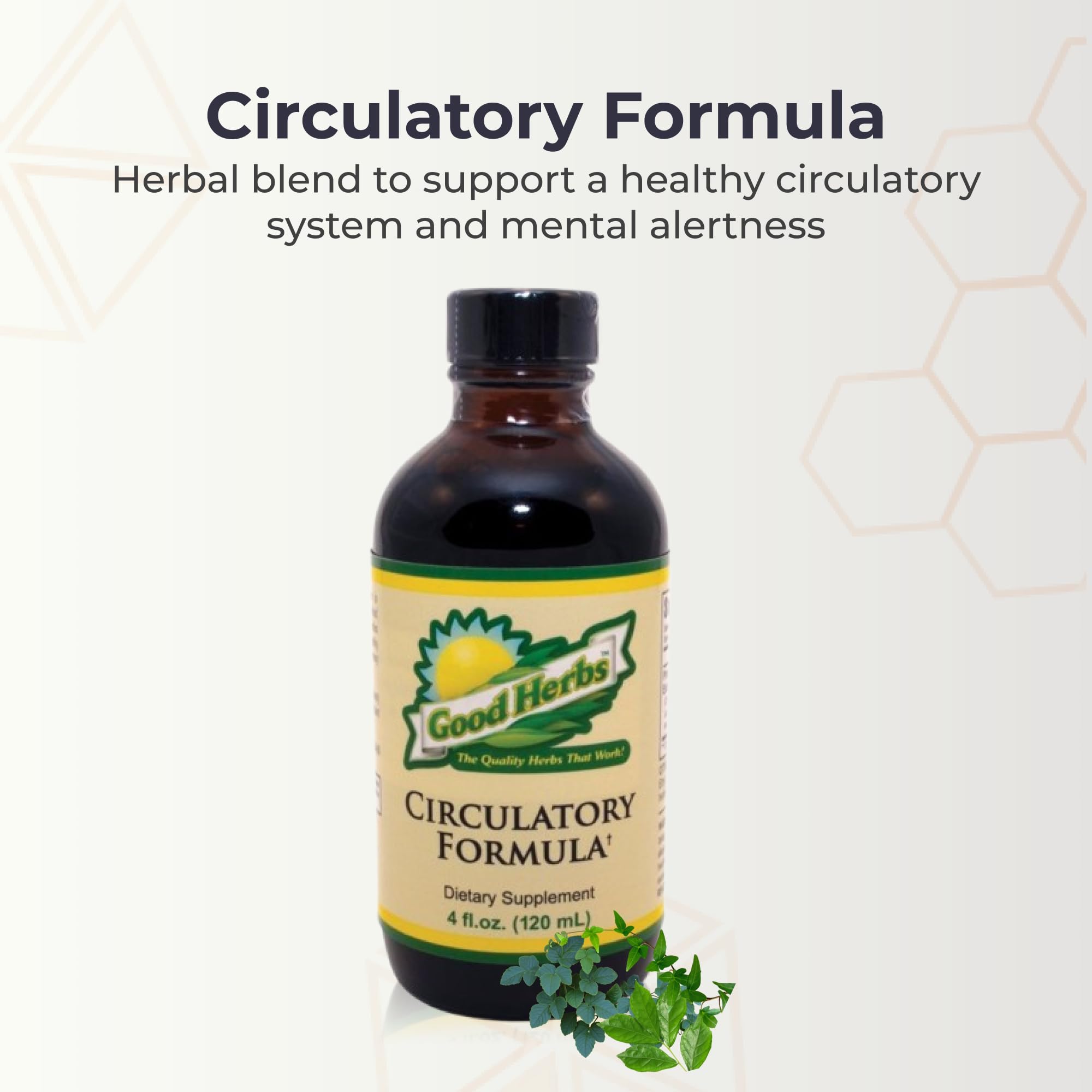 Youngevity Circulatory Formula capsules closeup highlighting easy daily use for wellness.