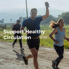 Youngevity Circulatory Formula capsules arranged for daily health routine.