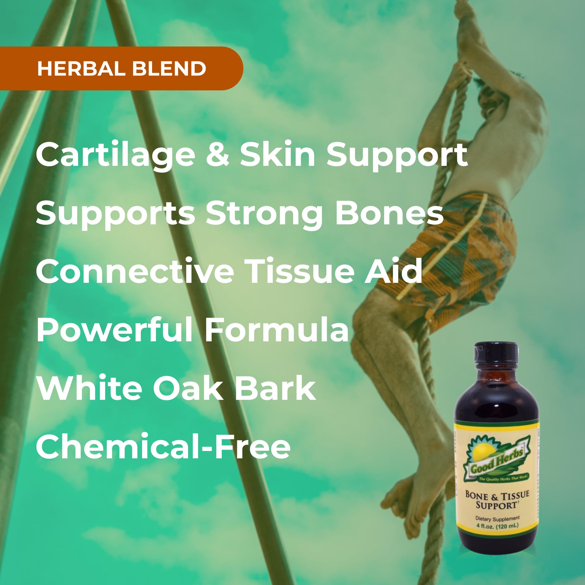 Youngevity Organic Wildcrafted Herbs closeup shows diverse plant ingredients for health routines.