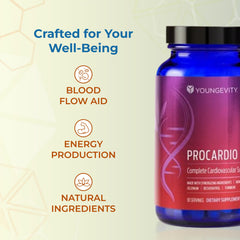 Youngevity ProCardio FX dispensed capsule shows serving size clearly